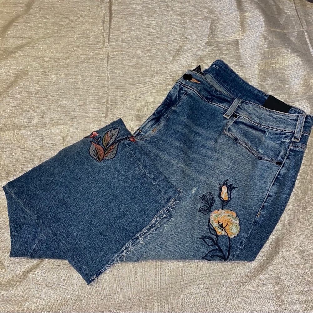 Lane Bryant crop Jeans 22 NWT